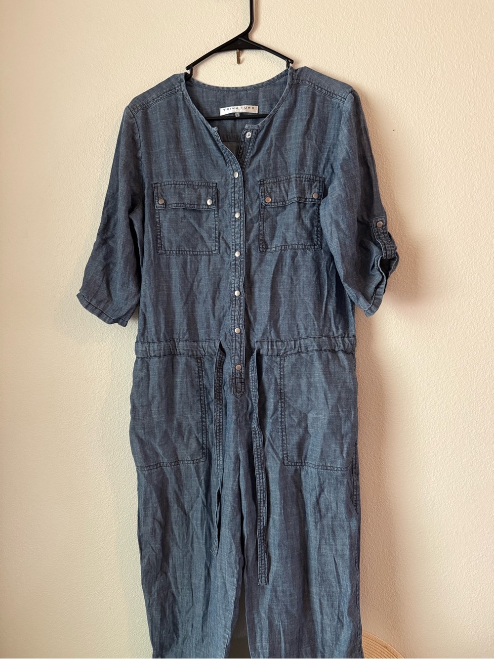 Trina Turk denim jumper